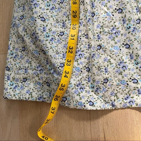 Free People Petunia Floral Printed Overalls Open Back mini dress NWT - Picture 8 of 10